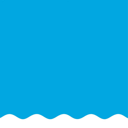 Smartline 8 ft Round Swimming Pool Liner | Solid Blue | Overlap Style | 48-52 Inch Wall Height | 25 Gauge Heavy Duty Virgin Vinyl | Designed for Steel Sided Above Ground Pools