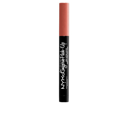 NYX PROFESSIONAL MAKEUP Lip Lingerie Push-Up Long Lasting Plumping Lipstick - Push-Up (Brown Spice Pink)