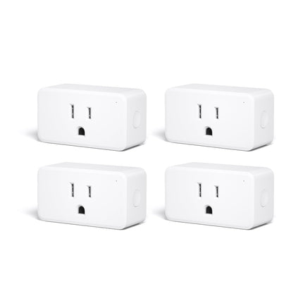 THIRDREALITY Smart Plug Gen3 4 Pack,Precise Real-time Power Meter,15A Outlet, Enhanced Zigbee Repeater,ETL Certified,ZigBee Hub Needed,Work with Home Assistant,Compatible Echo Devices and SmartThings