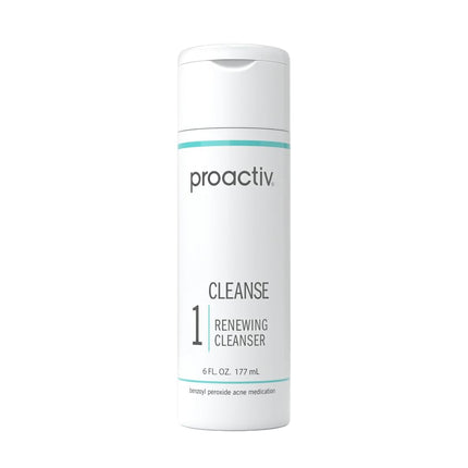 Proactiv Renewing Acne Cleanser, Benzoyl Peroxide Face Wash, 6 Fl Oz