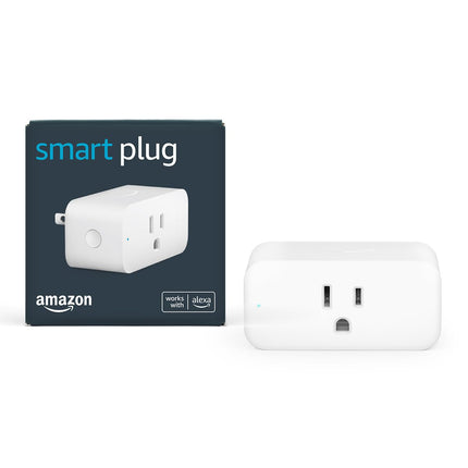 Amazon Smart Plug, Works with Alexa, Simple Setup, Endless Possibilities
