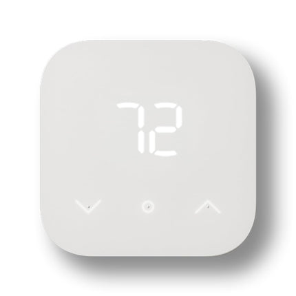 Amazon Smart Thermostat – Save money and energy - Works with Alexa and Ring - C-wire required