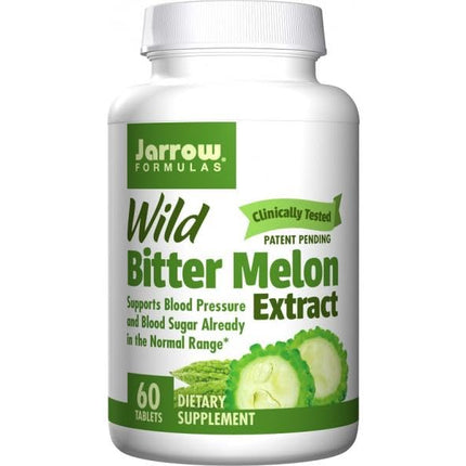 Jarrow Formulas Wild Bitter Melon Extract 1,500 mg, Dietary Supplement, 60 Tablets, Up to a 30 Day Supply
