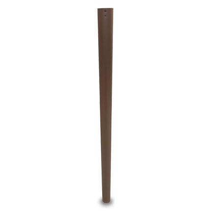 Replacement Vertical Pool Leg, Brown Oval Frame Support Bar for Coleman Power Steel 18ft x 48in Above Ground Swimming Pool (Fits 2022+ Models)