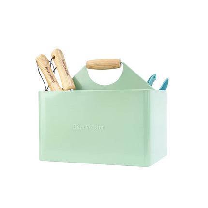 Berry&Bird Garden Tool Organizer, Metal Garden Caddy with 4 Compartments