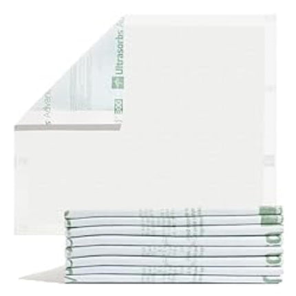 Medline Advanced Plus Ultrasorbs Drypads, 30" x 36", 40 Count, Extended Core Disposable Bed Pads, Wider Area Super Absorbent Incontinence Pads, Adult Protective Pads, 300 lb Weight Capacity