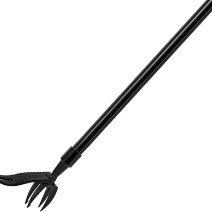 Upgraded Weed Puller Tool Stand Up Heavy Duty: Alloy Long Handle & 4-Claw Steel Head Design, Durable And Lightweight Weeding Tool Gardening Supplies - No Need to Bend Over Or Kneel Down to Weed Easily