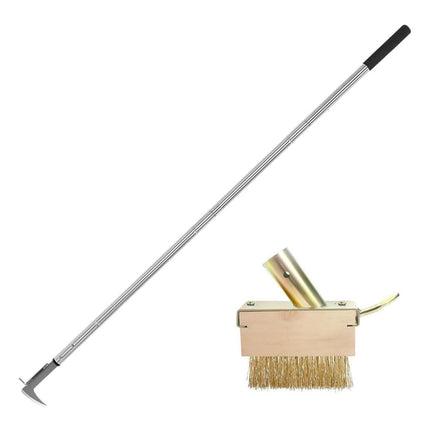 JOLOV Crack Weeder Tool, Long Handle Crevice Weed Scraper