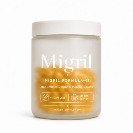 Healthy Flow Migril Formula, Daily Head Comfort Support, 60 Capsules