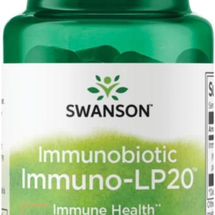 Swanson Immunobiotic Immuno-Lp20 50 Milligrams 30 Veg Capsules