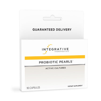 Integrative Therapeutics Probiotic Pearls - Daily Digestive Supplement for Gut Health Support* - Probiotic Capsules for Immune Health Support* - Soy-Free - 90 Count (90 Servings)