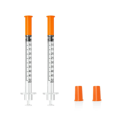 30G 0.5cc 5/16"(8mm) , Individually Wrapped jeringas, Pack of 25
