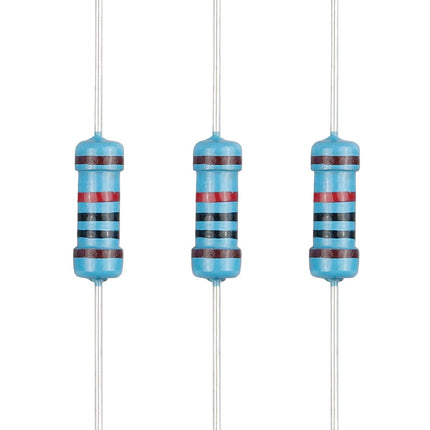 EDGELEC 100pcs 10K ohm Resistor 1/2w (0.5Watt) ±1% Tolerance Metal Film Fixed Resistor, Multiple Values of Resistance Optional