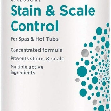 SpaGuard Stain & Scale Control for Spas & Hot Tubs, 1 Pint, Single, Concentrated Formula, Prevents Scale Formation, Removes Scale Build-up