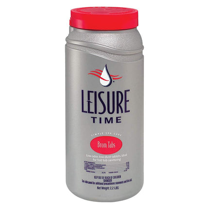 Leisure TIME 45422A Brom Tabs Bromine Tablets, 2.2 lbs