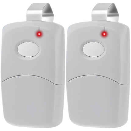 2X for Multicode Linear 308911, 10 dip Switch Gate Opener Remote 300MHz, Multi Code Garage Door Opener Remote, Garage Clicker Replacement