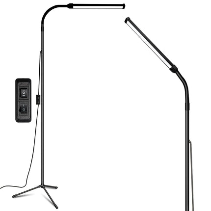 Led Floor Lamp for eyelash extensions Standing light Floor Lamps for Office Standing Lamp Brightness eyelash lamp tattoo Light Eye Caring Reading lamp for Bedroom makeup light lash light extension