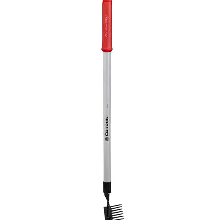 Corona Tools GT 3234 Reach 7-Tine Extended Rake, Silver,RED,Black