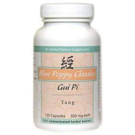 Gui Pi Tang (120 capsules, 500mg each) - Blue Poppy