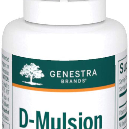 Genestra Brands D-Mulsion 1000 - Liquid Vitamin D Supplement - Natural Lemon Flavor - 1 Fl Oz