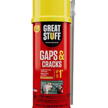 DOW Chemical 157901 Great Stuff Expanding Spray Foam Sealant, 12 oz - 441002