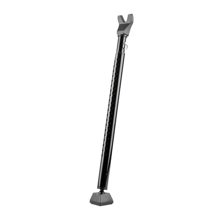 Amazon Basics Door Security Bar, 25-45 inch Adjustable, Security Door Stopper, for Home, Apartment, Hotel, Travel, Black, 1-Pack