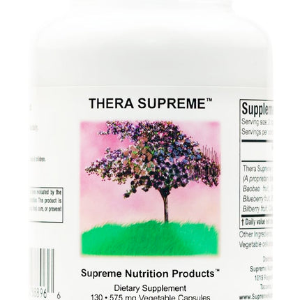 Supreme Nutrition Thera Supreme, 130 Pure Herbal Combination Vegetarian Capsules