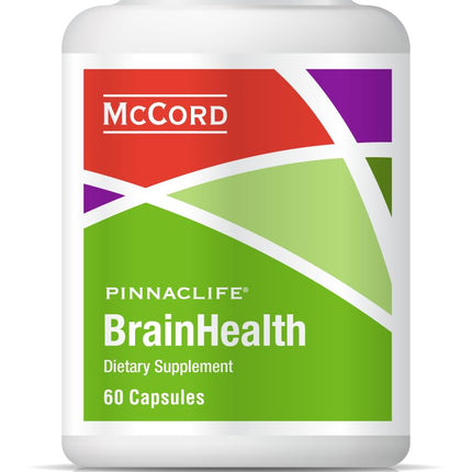 Pinnaclife McCord BrainHealth Brain Supplement with Olivamine, Vitamin D3, B6 & B12, Rhodiola Rosea, Magnesium & Taurine, Supports Memory, Focus, Clarity & Productivity for Men and Women