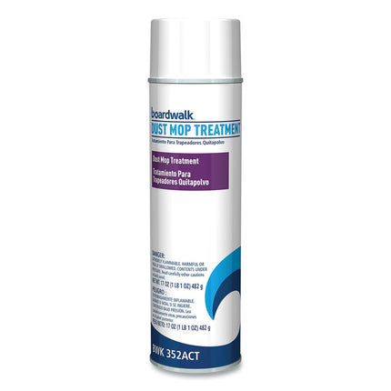 Boardwalk Dust Mop Treatment, 17 oz Aerosol Spray, Pine Scent