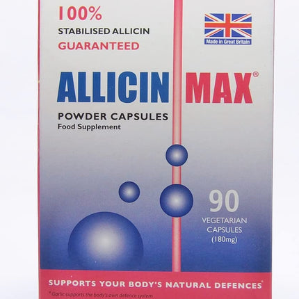 ALLICINMAX Allicin Max 100% Pure Allicin 90vcaps (2 Pack)
