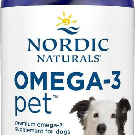 Nordic Naturals Omega-3 Pet, 1380mg Fish Oil for Dogs w/EPA DHA - 8oz
