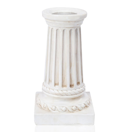 VCUTEKA Gazing Ball Stand, 8-10" Gazing Globe Outdoor Roman Garden Pedestal