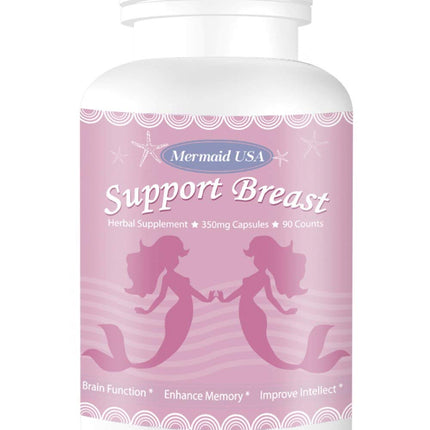 M.U Natural Breast Enhancement Pills Support Breasts Health Lift Firm Healthy Supplement Natural and Green Herb to PRO Formula Mermaid USA