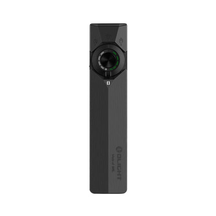 OLIGHT ArkPro Ultra EDC Flat Flashlight, Rechargeable Portable Flash Light, 1700 Lumens with White LED, UV and Green Beam for Working, Emergency, Camping, Everyday Carry (Onyx Black)