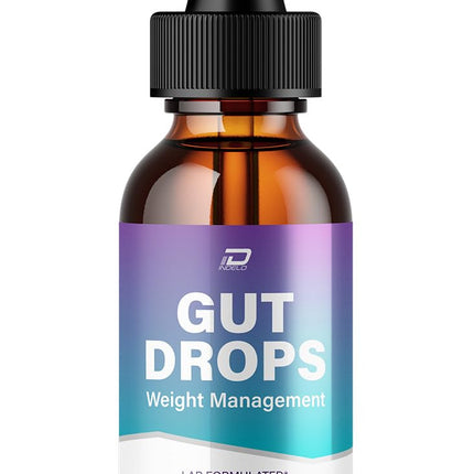 Indelo Gut Drops Healthy Formula – GutDrops All Natural Healthy Levels - Extra Strength Liquid, Reviews (1 Pack – 1 Month Supply)