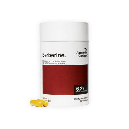 The Absorption Company Berberine Supplement, 60 Capsules, Enhanced Absorption Formula, FenuMat & Capsoil Technology, Third-Party Tested