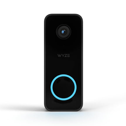 Wyze Video Doorbell v2, Wired, 2K Video, Two-Way Audio, Color Night Vision, Compatible with Alexa & Google Assistant, Black (Renewed)