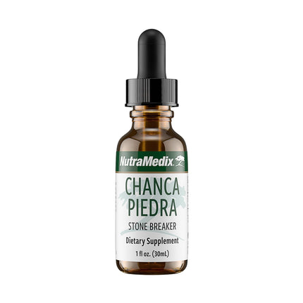 NutraMedix Chanca Piedra Stone Breaker Drops - Liquid Supplement for Kidney and Liver Health, Gallbladder Support & Urinary System Support (1oz / 30ml)
