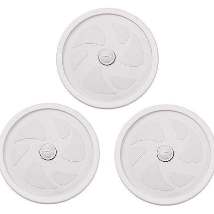 ATIE 280 Pool Cleaner Large Wheel C6 Complete Assembly with Tire C10, Axle C66, Bearing C60, Screw C55, Washer C64 for Polaris 280/180 Pool Cleaner (Not Compatible with 360 380) (3 Pack)