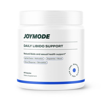 JOYMODE Daily Libido Support for Men – Natural Men’s Wellness Supplement with Shilajit, Mucuna Pruriens, Horny Goat Weed, Saffron and BioPerine – 60 Capsules, Non-GMO, Gluten-Free