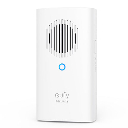 eufy Security Video Doorbell Add-On Chime, Indoor Chime, Requires eufy Security Video Doorbell E340/C30/C31, No-Delay Ring, Adjustable Volume, 8 Fun Ringtones, only works with 2.4GHz Wi-Fi