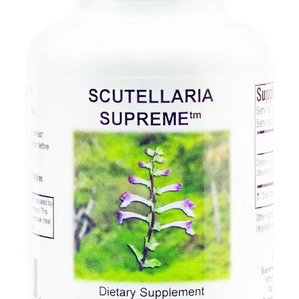Supreme Nutrition Scutellaria Supreme, 90 Pure Chinese Skullcap Root Vegetarian Capsules