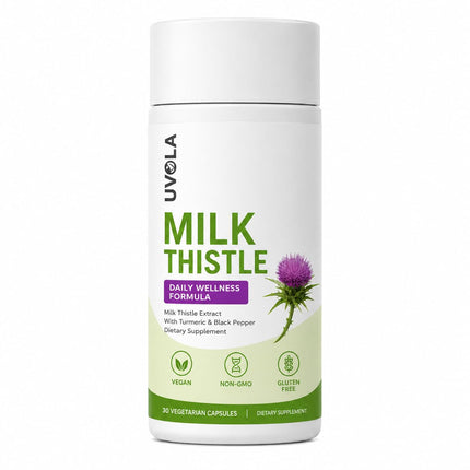 ParaGuard Uvola Milk Thistle Supplement 30 Capsules
