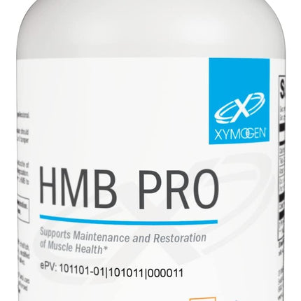 XYMOGEN HMB PRO - Muscle Recovery & Lean Muscle Support - Calcium Supplement with Vitamin D3 - Dairy-Free & Gluten-Free - 150 Capsules