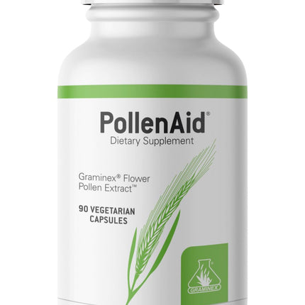 Graminex PollenAid Prostate Supplement: All Natural Prostate Support for Bladder Control & Urinary Tract Health, Rye Pollen Extract Made in USA, 90 Vegetarian Capsules