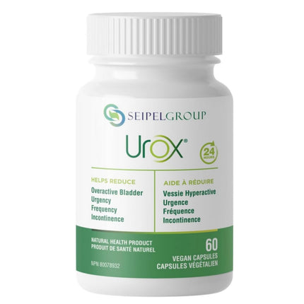 UROX Bladder Control, Safe and Effective Bladder Support Supplement for Men & Women, Helps Reduce Urinary Leakage, Incontinence, Frequency, Urgency, Night Trips to Bathroom - 60 Vegetarian Capsules