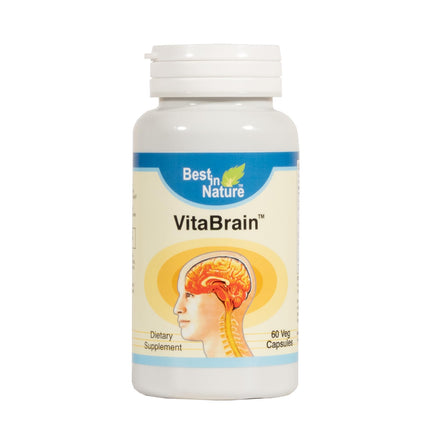 Best in Nature VitaBrain Brain Support Supplement - 60 Capsules
