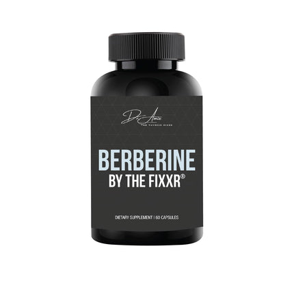Fixxr Berberine HCI by Dr. Amie | 1200 mg Berberine per Serving | 30 Day Supply, 60 Capsules