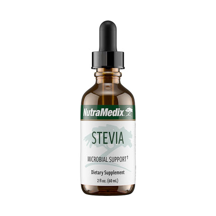 NutraMedix Sweet Leaf Stevia Liquid Drops - Sugar Free Sweetener from Pure Stevia Leaf Extract for Microbial Support - Low Carb, No Added Sugar (2 oz / 60 ml)