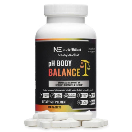 pH Balance Multi-Mineral Tablets | Alkaline Support for Energy, Metabolism, Bone & Cellular Health | Helps Maintain Acid-Base Balance | pH Balance Pills for Women & Men | 180 Tablets